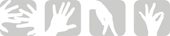 Logo Hände grau